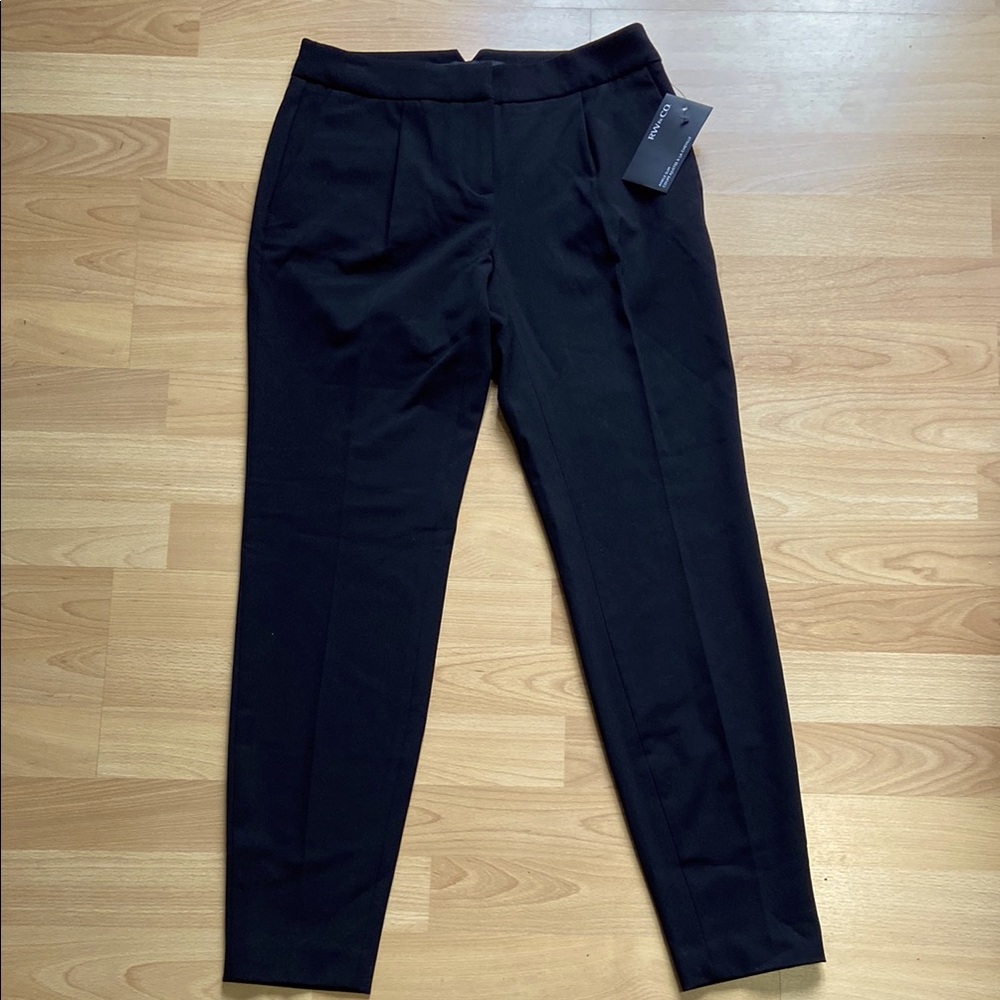 New! RW & co.  Suiting ankle slim women’s black pants size 00